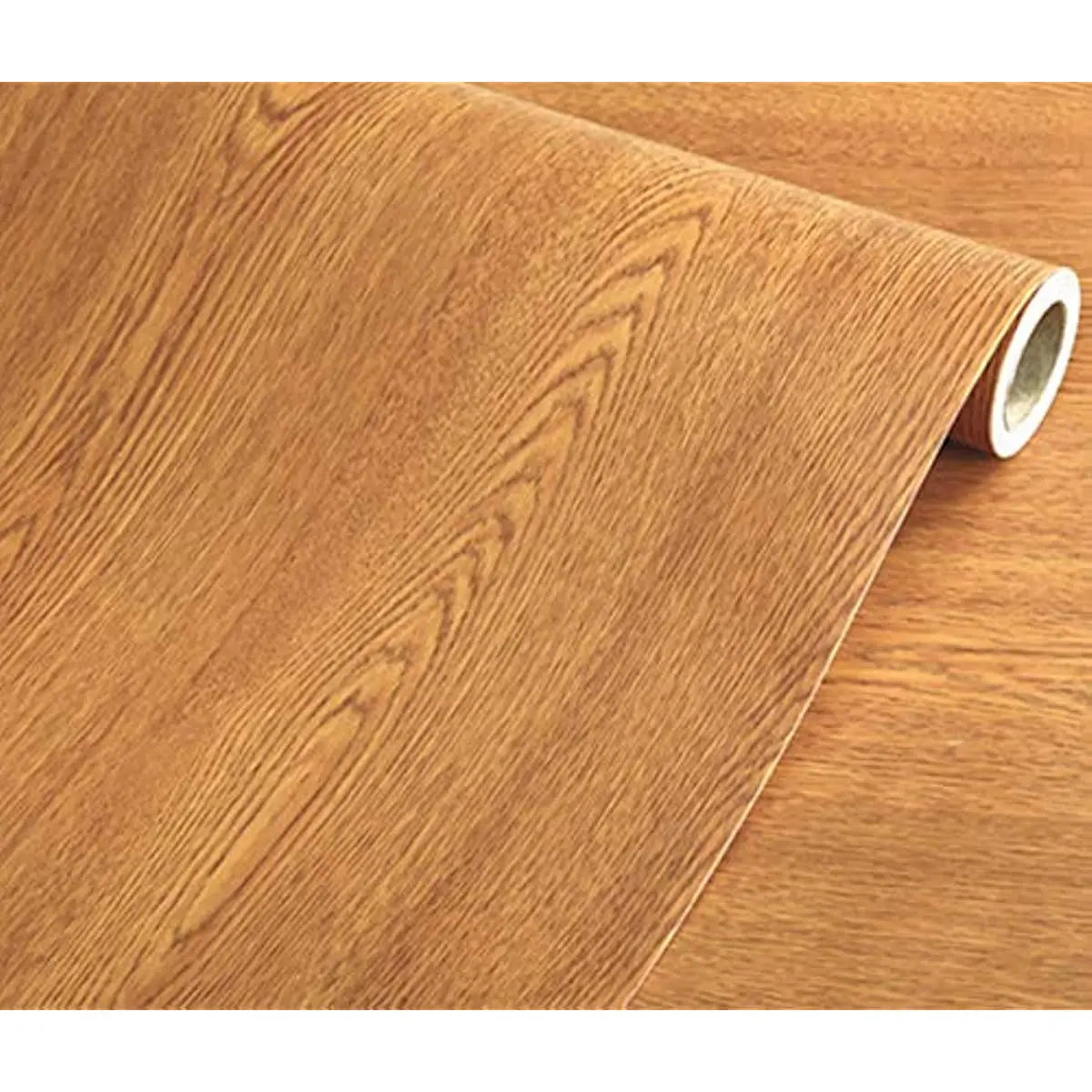 Papier Peint Imitation Bois Autocollant Étanche PVC