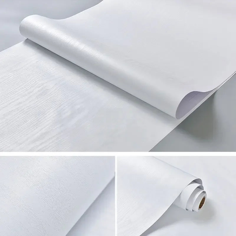 Papier Peint Vinyle Imitation Bois Auto-adhésif Étanche