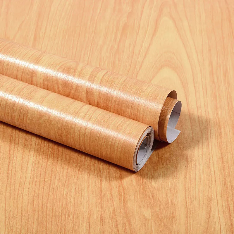 Érable d’Amérique du Nord Couleur Papier Peint Vinyle Imitation Bois Auto-adhésif Étanche