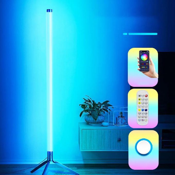 Lampe d'angle USB LED RGB avec télécommande et Bluetooth 1M